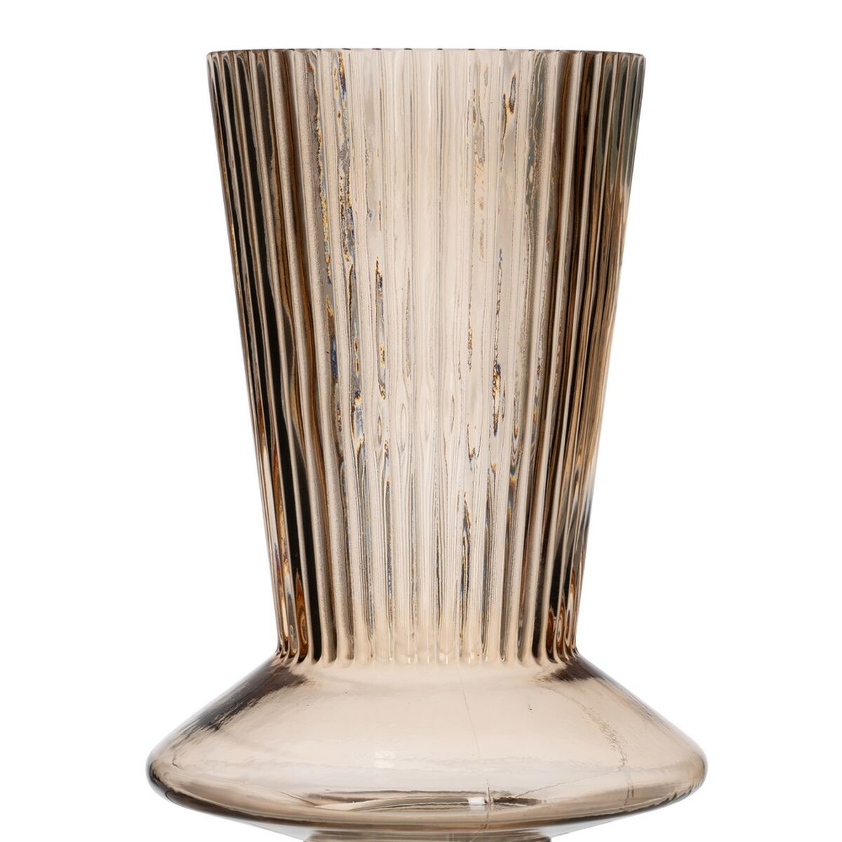 Vase Brun Krystal 15 x 15 x 24,5 cm